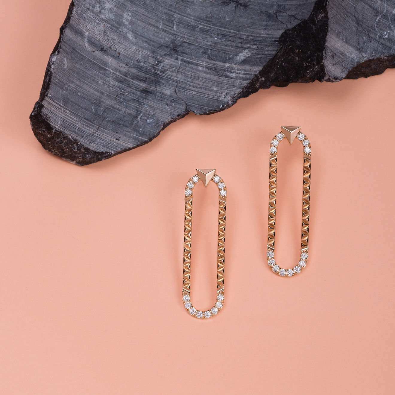 Alessa Jewelry, ENERGY 47MM EARRINGS