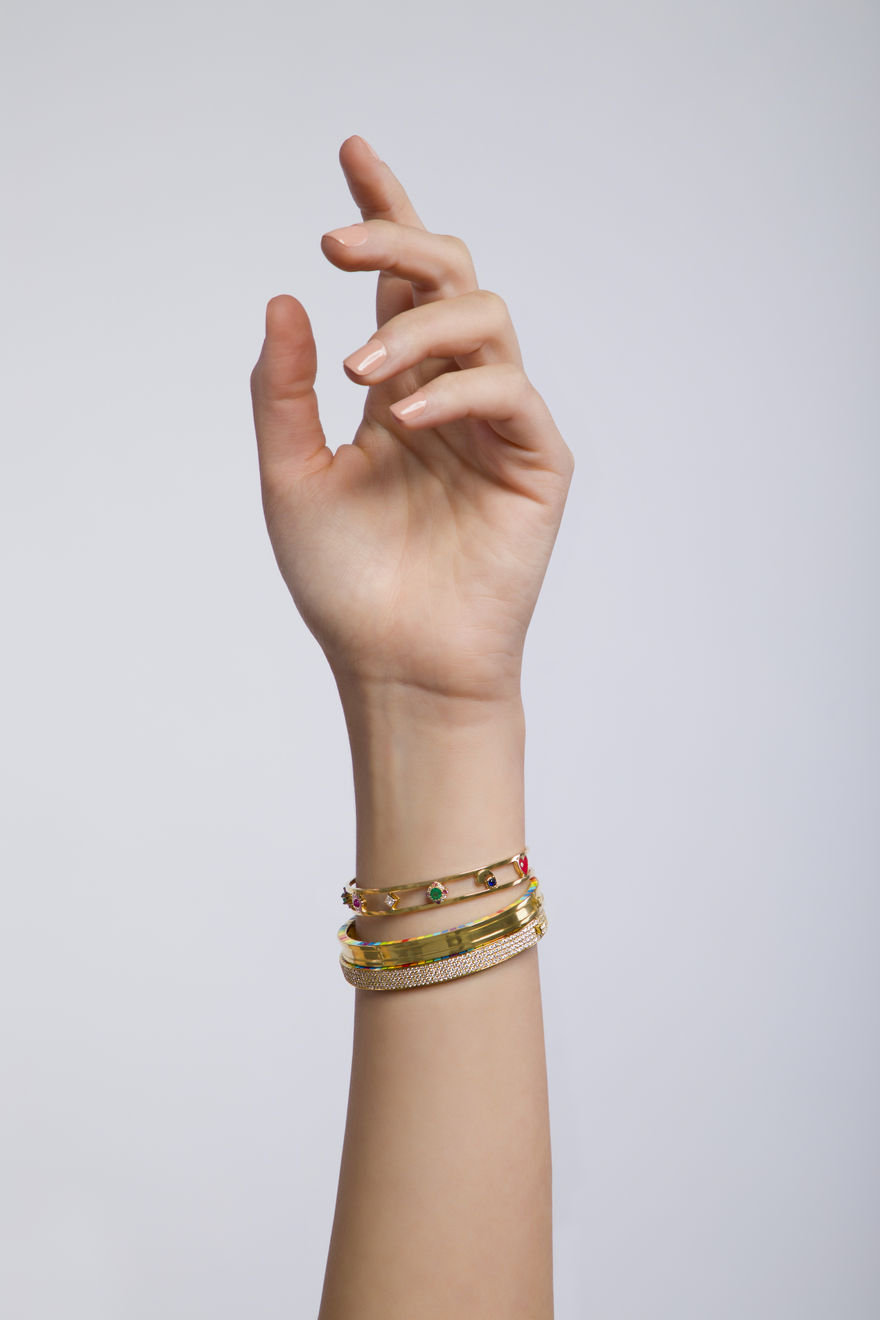 Aisha Baker, Me Yellow Gold Bracelet