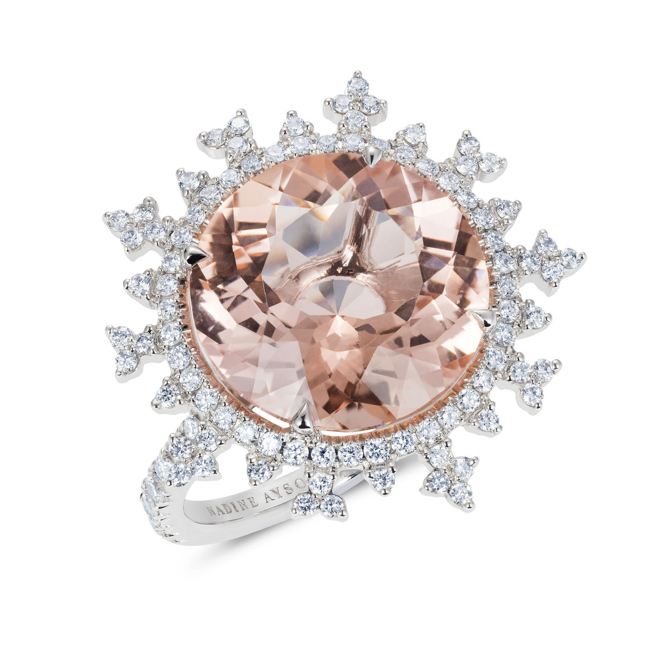 Nadine Aysoy, TSARINA - RING - MORGANITE