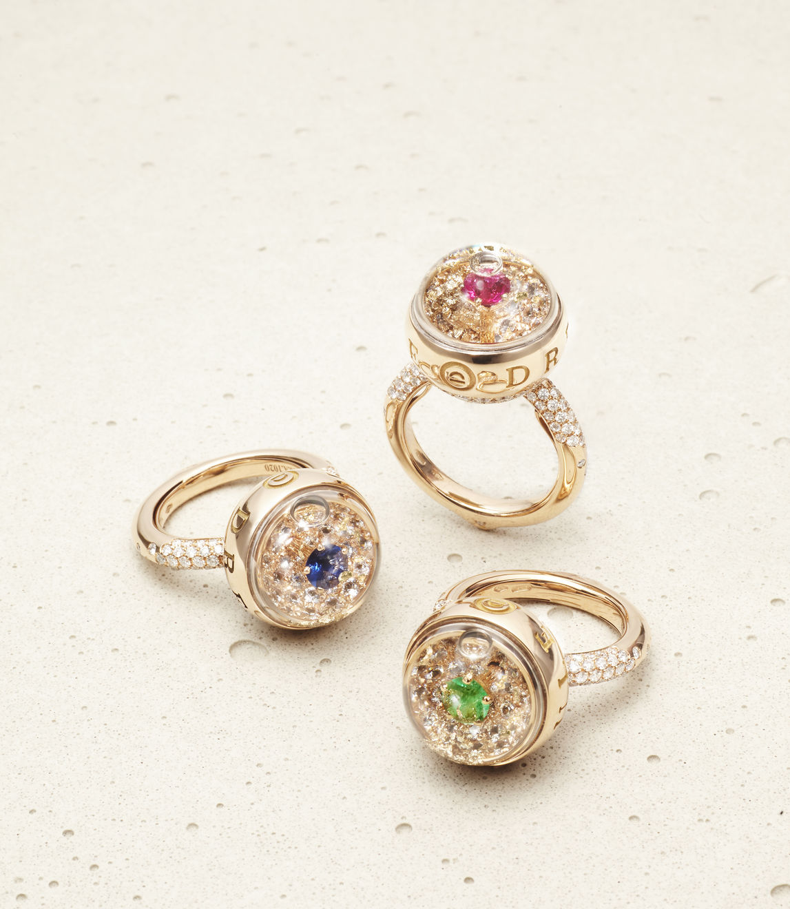 Dreamboule, SOLITAIRE, Chic & Shine collection Ruby ring