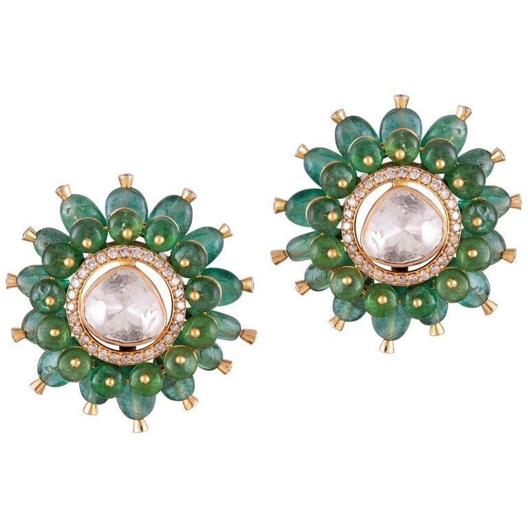 Vishal Jewels, Eternal Flower Earrings