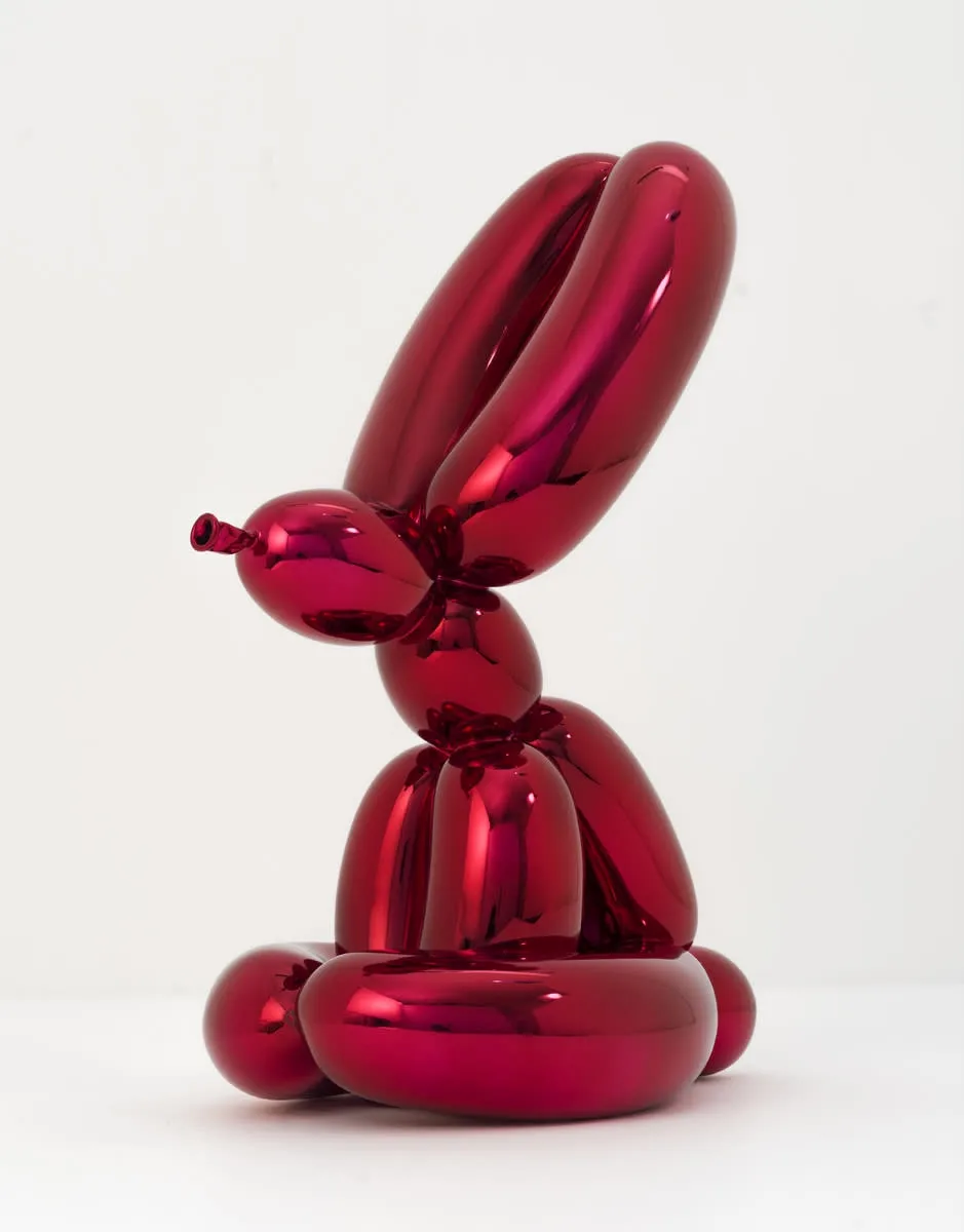 Jeff Koons, Balloon Rabbit (Red)