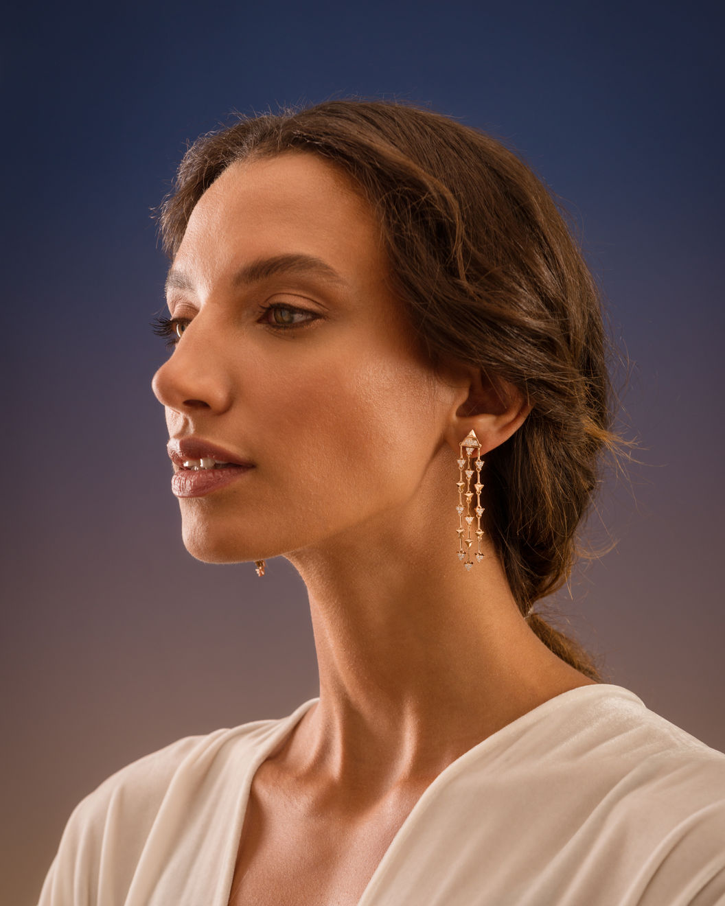 Alessa Jewelry, FRAGMENT TRILOGY EARRINGS