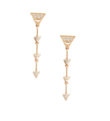 Alessa Jewelry, Eruption: Fragment 35MM earrings