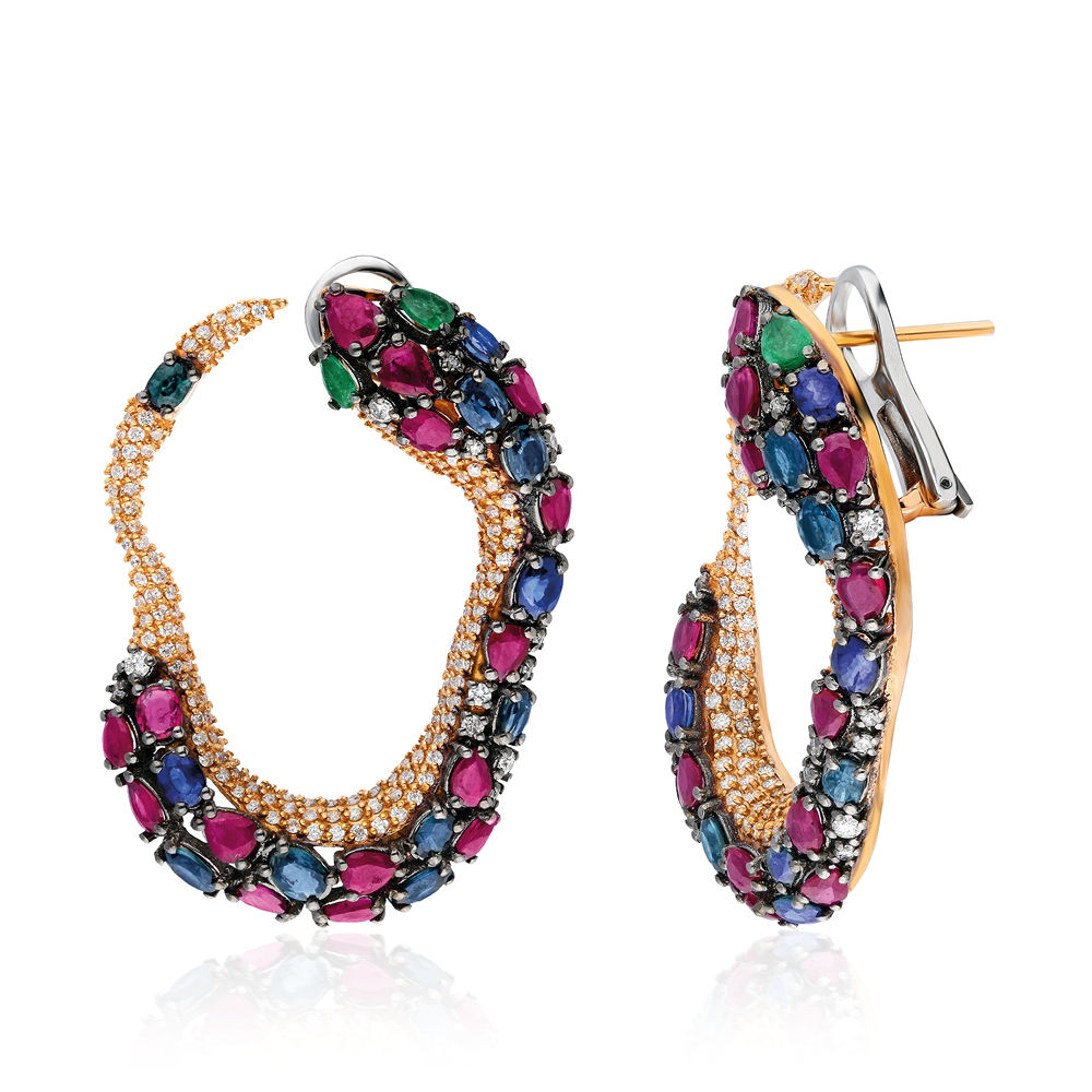 Terzihan, Kameleona: Multicolor Sneaky Earrings