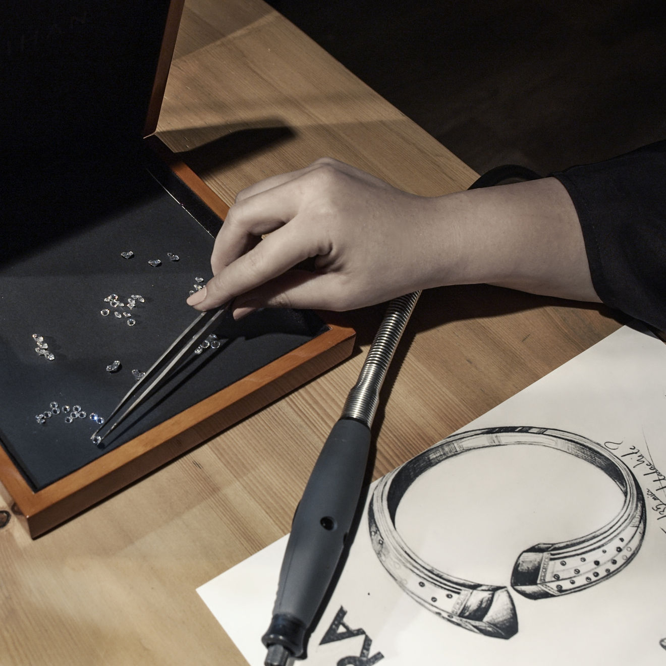 Terzihan, Neutra: Balance Bracelet w/Lapis Lazuli