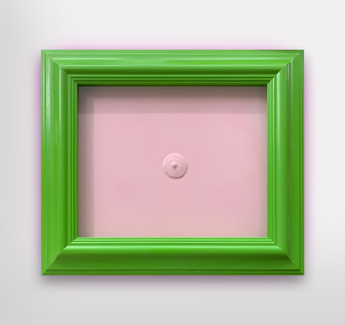 Oliver Cain, Green Baby Pink, 2021