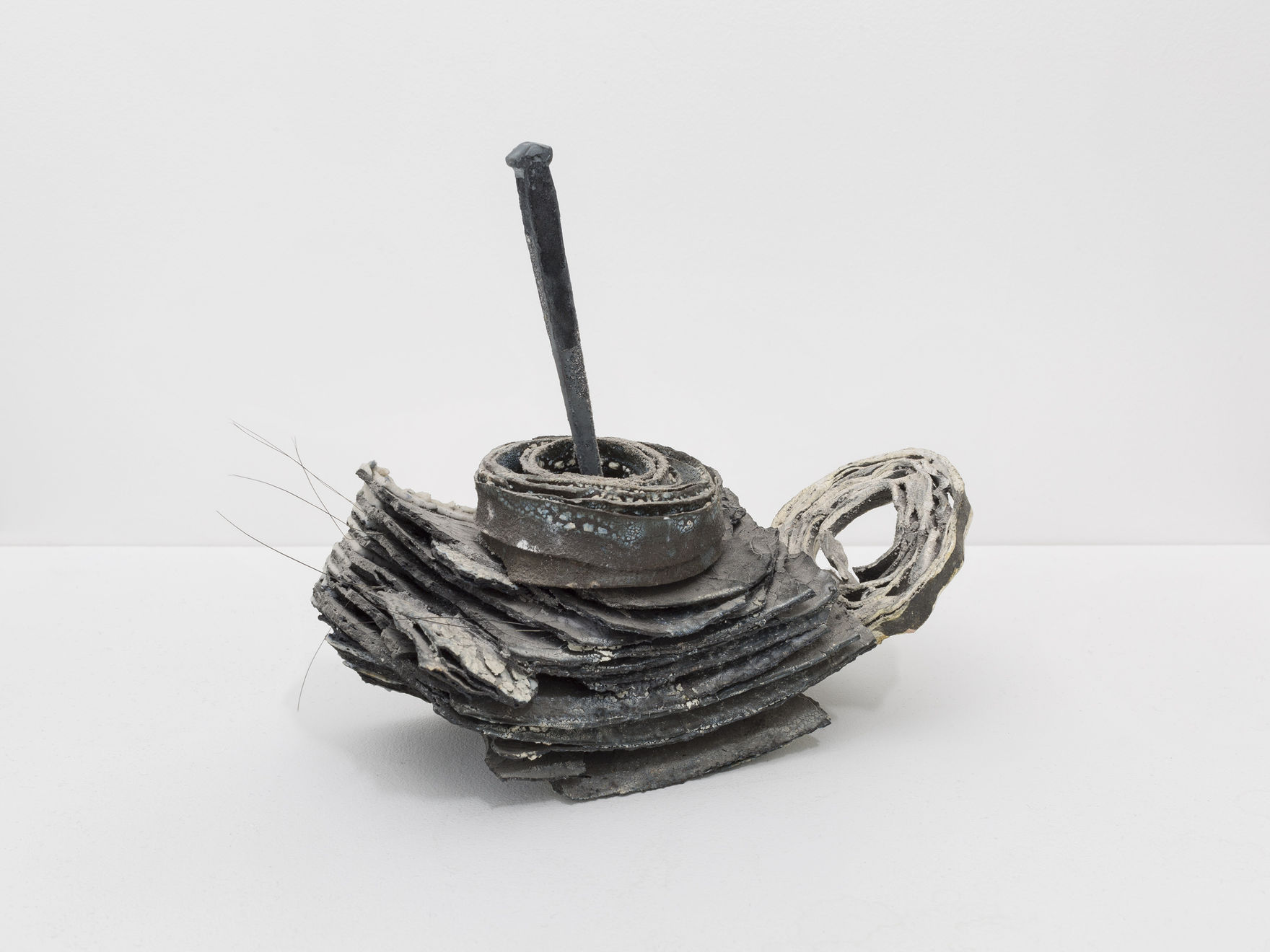 Gillian Lowndes, Scrollscape with Nail, 2003