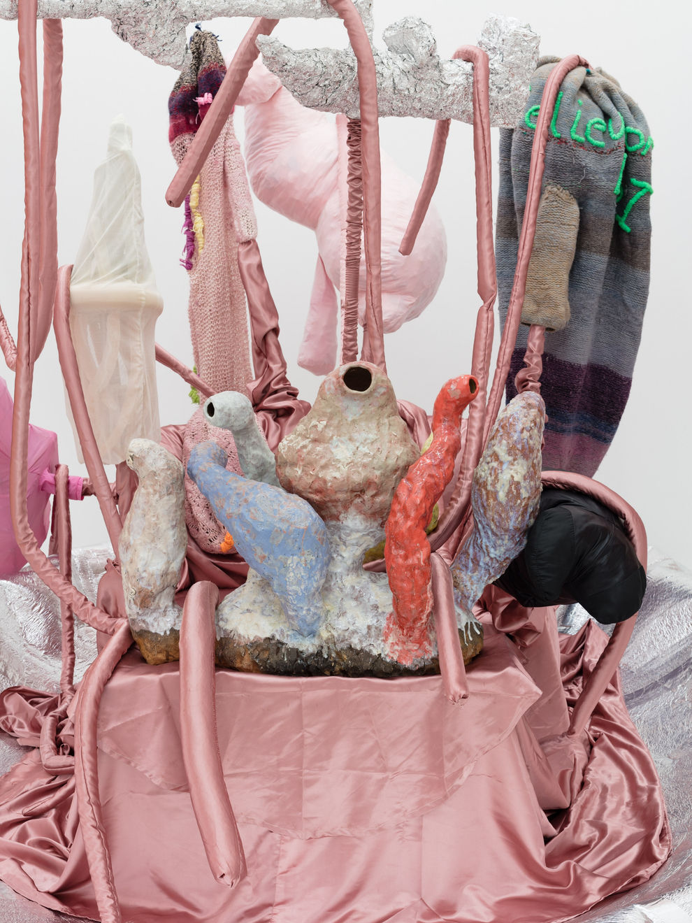 Nicholas Pope, Sofa of the Seven Deadly Sins and Coffee Table of Virtue, 1998-2018