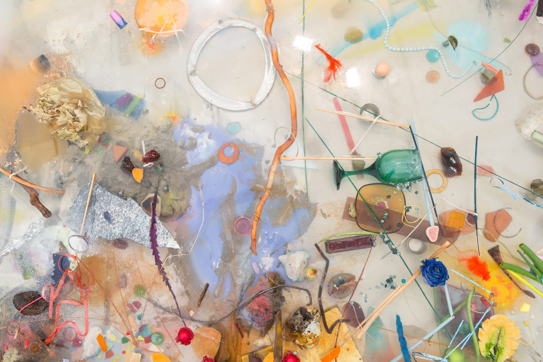 Samara Scott, Lonely Planet II (detail), 2015