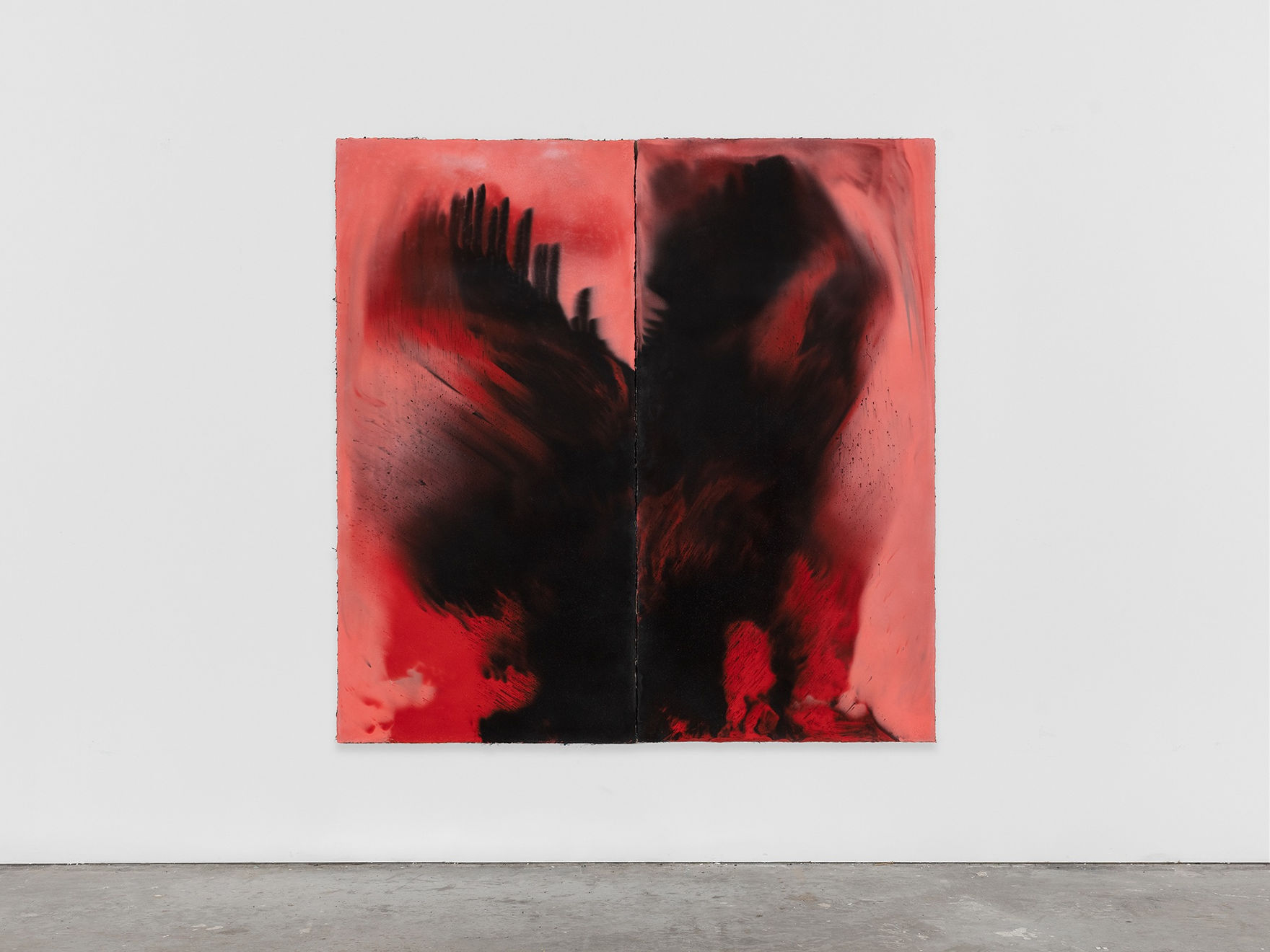 Harminder Judge, Untitled (open and passed through), 2022