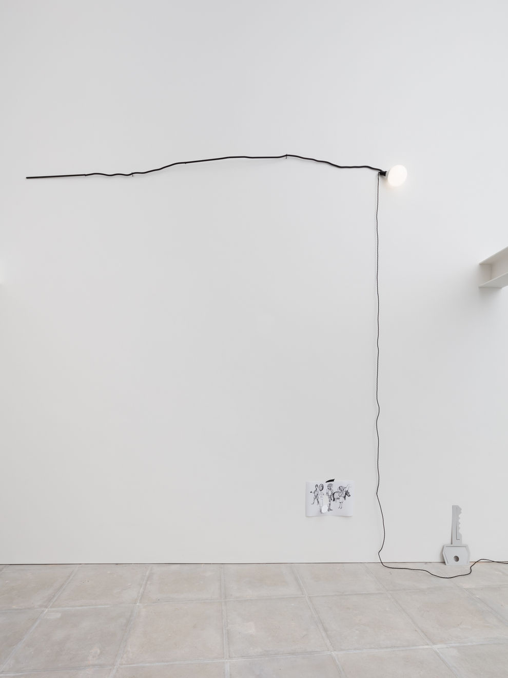 Beatriz Olabarrieta, Pen drive, street light, lungs, 2017