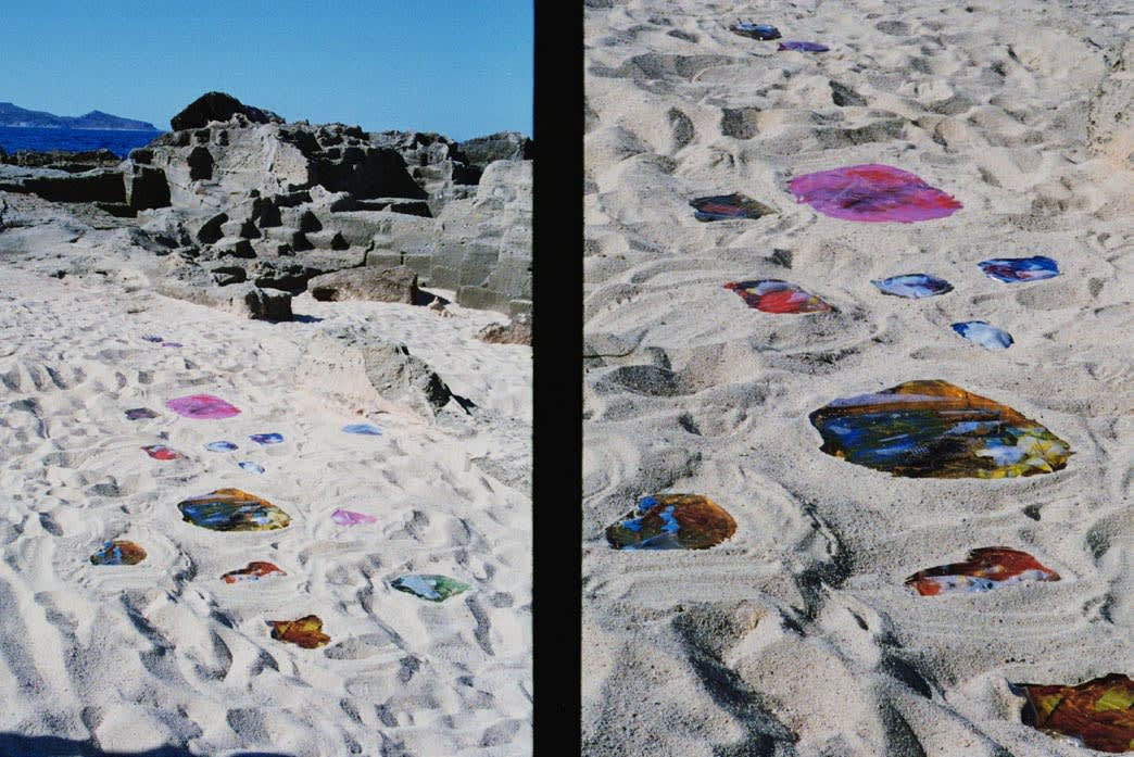 Samara Scott, Landworks (Curva Blu), 2016