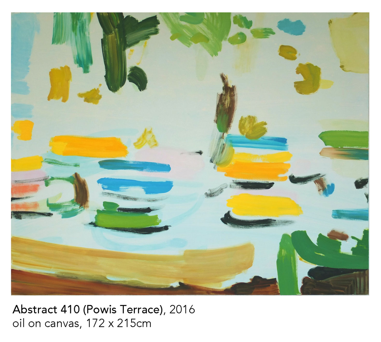 Tim Braden, Abstract 410 (17 Powis Terrace), 2016
