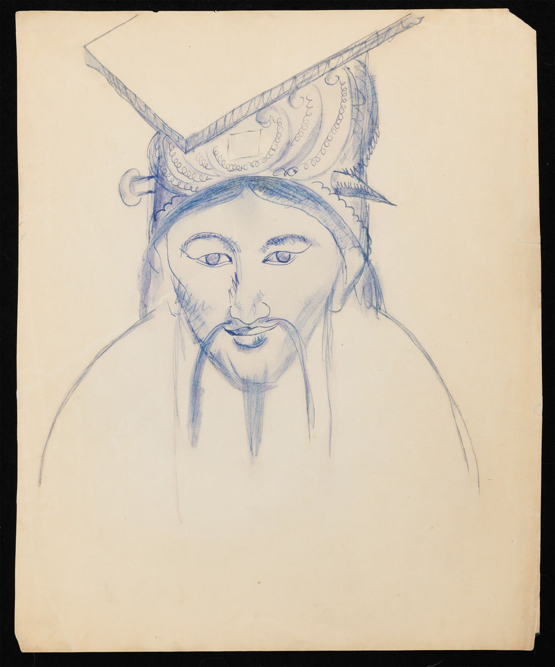 朱沅芷, 《稻田中的中國農民》、《中國男子肖像》 Chinese Peasants in the Rice Field ,(Portrait of a Chinese Man)