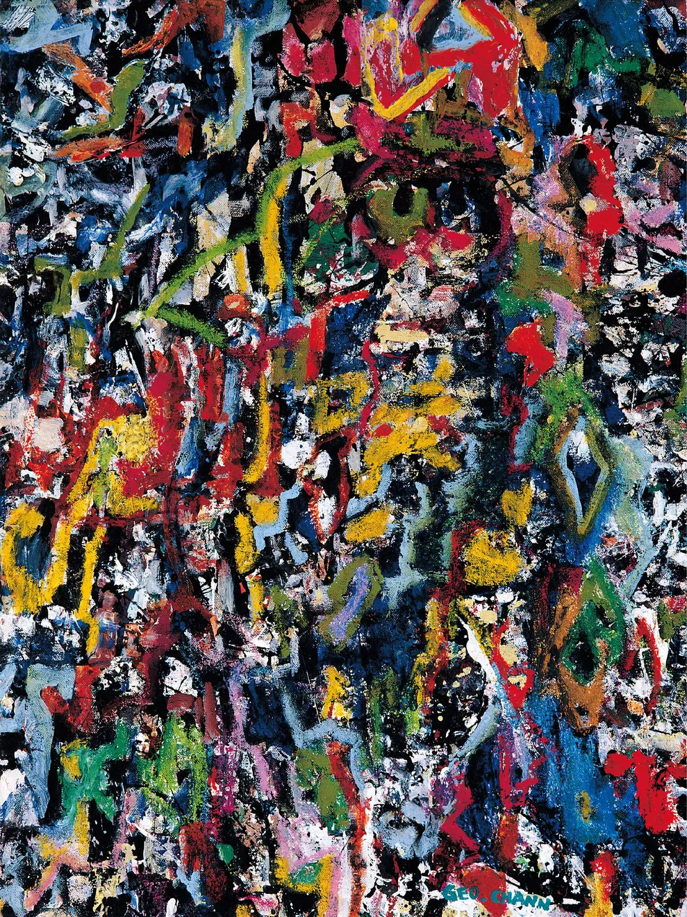 陳蔭羆 George Chann, 靜物 Still Life, 1980s