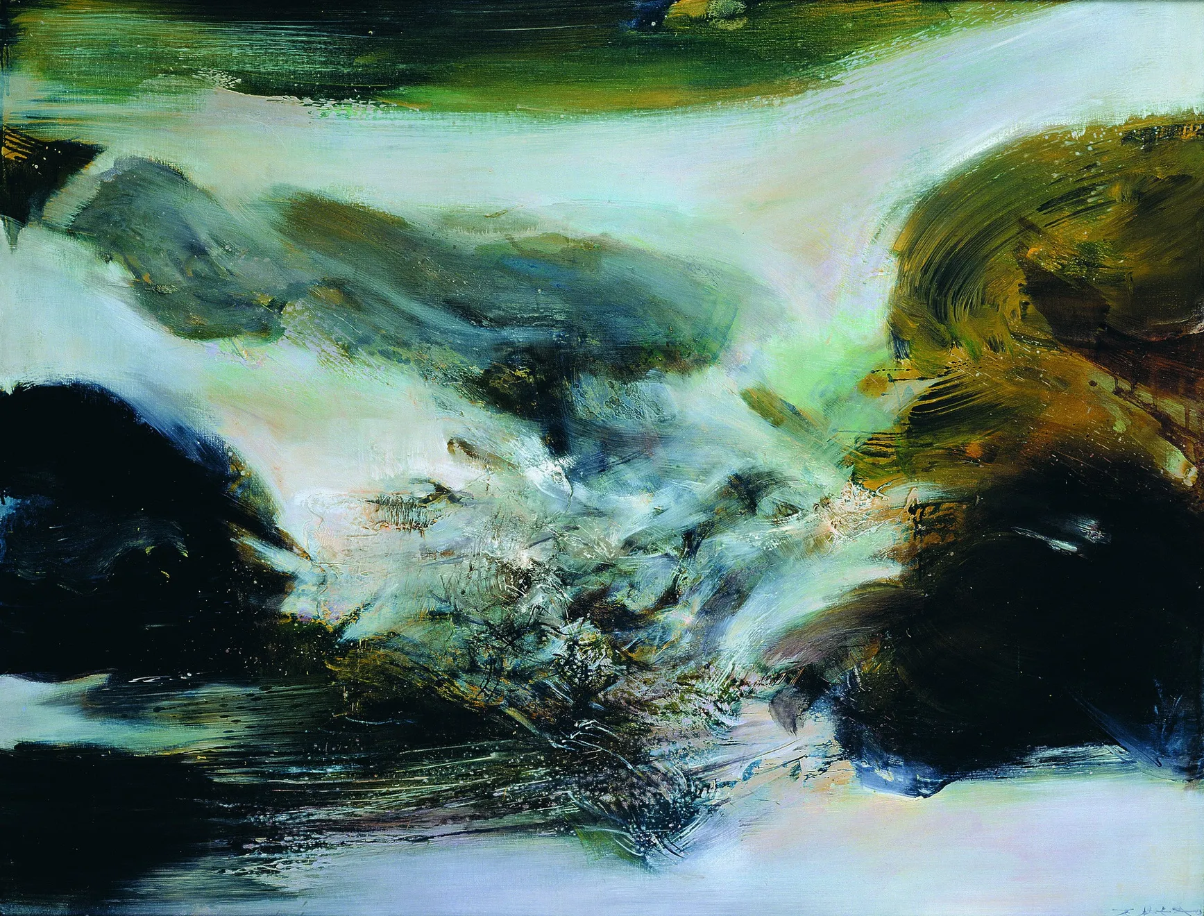 趙無極, 25.10.73, 1973