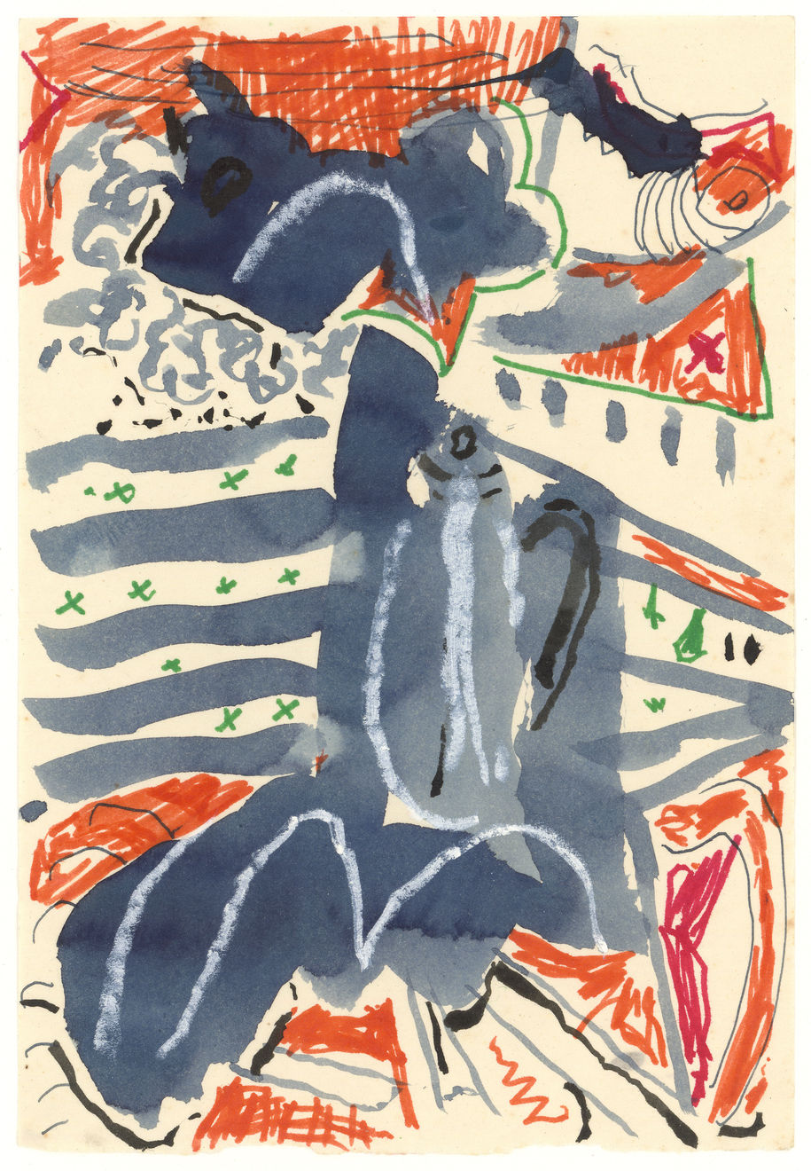 吳大羽, 《無題》,《無題》,《無題》,《無題 I-126》