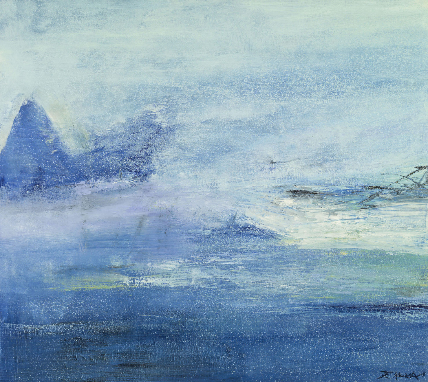 趙無極, Nuit Bleu, 2006