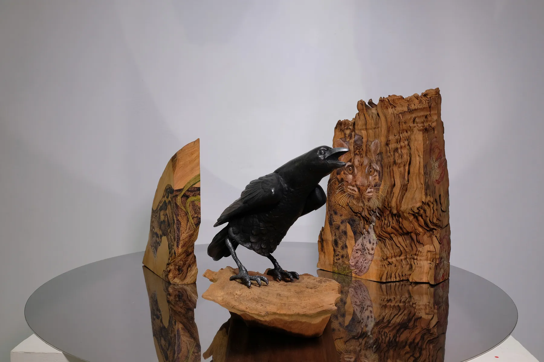 楊茂林, 花落春未盡．雲豹與百合M2001, 2021