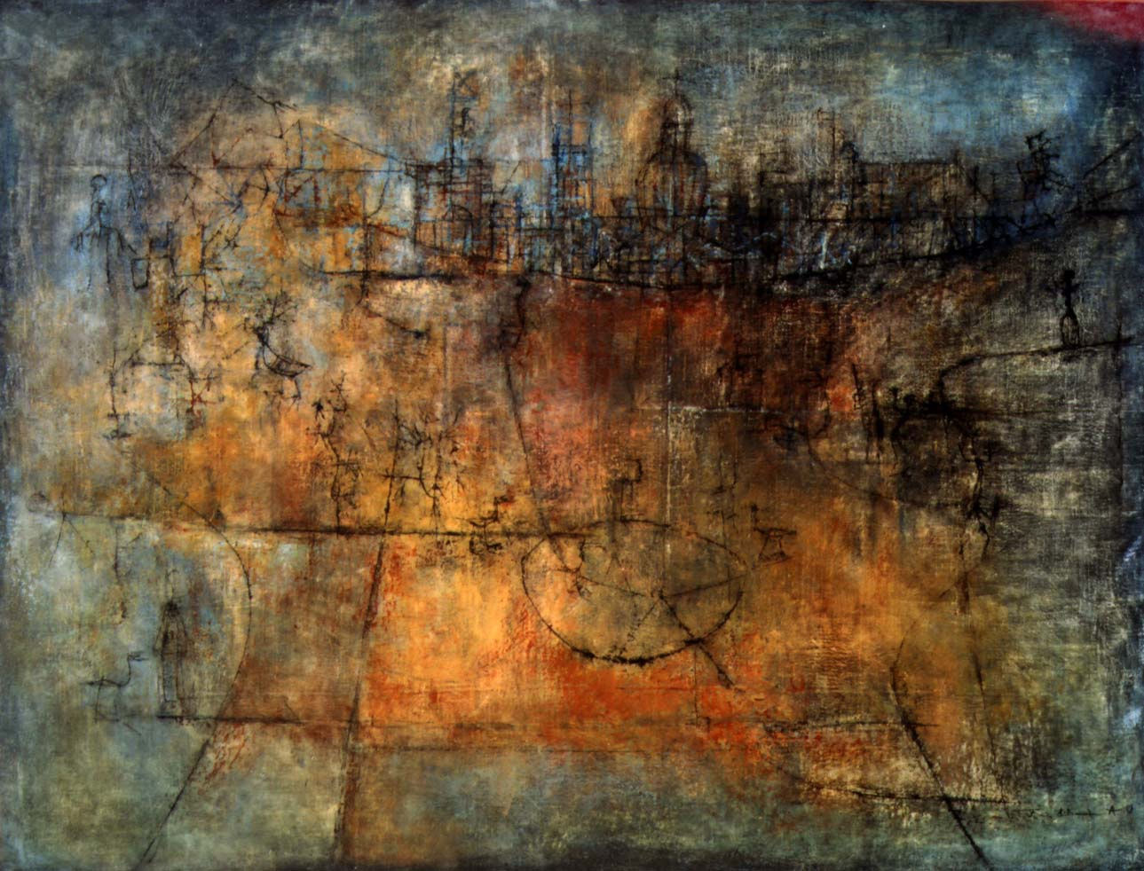 趙無極, 黃金城市, 1952