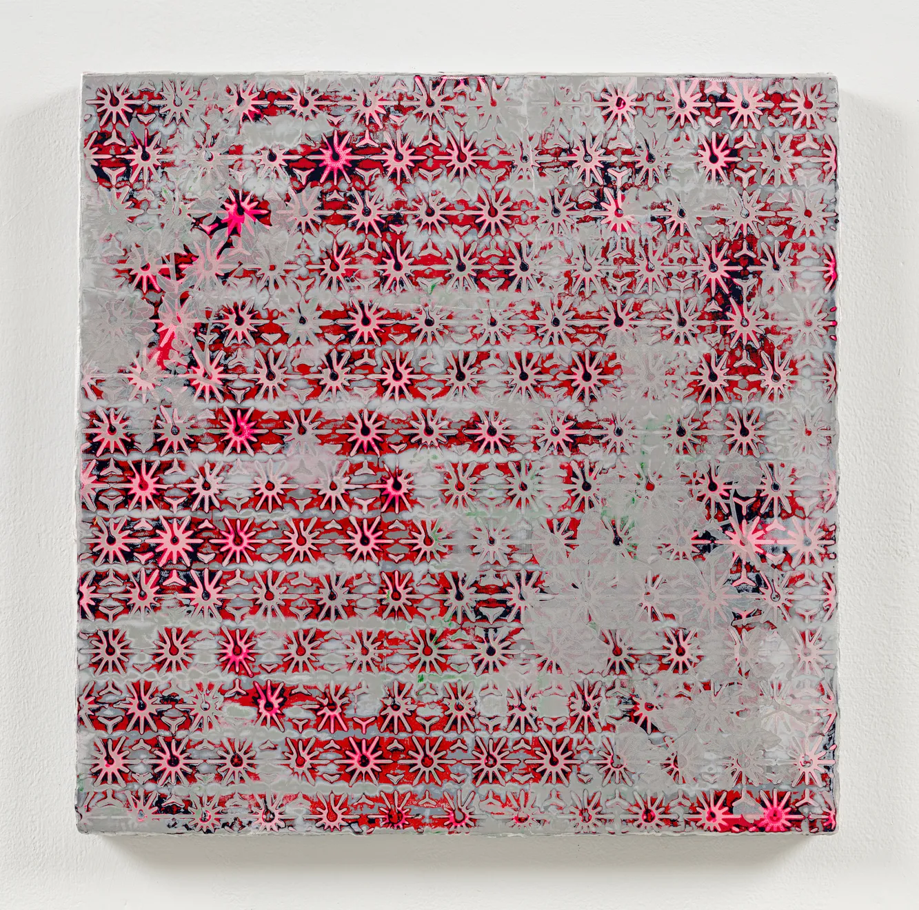 蘇孟鴻, 銀雪堆火光 Silver Flakes Aflare, 2025