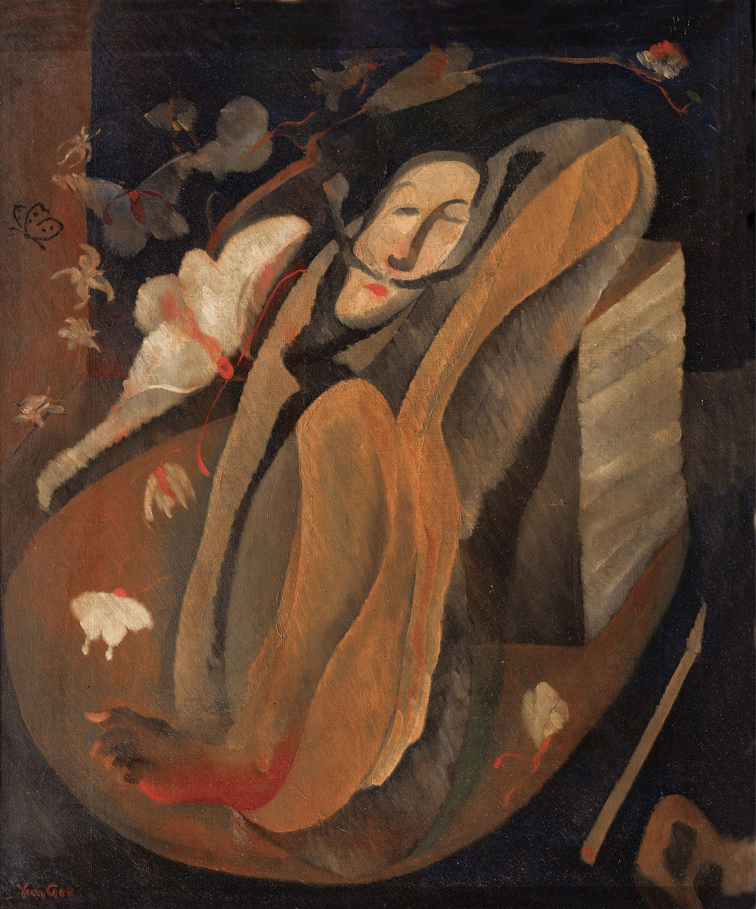 朱沅芷, 莊周夢蝶 Butterflies: Dream of Chuang-Tze, 1929