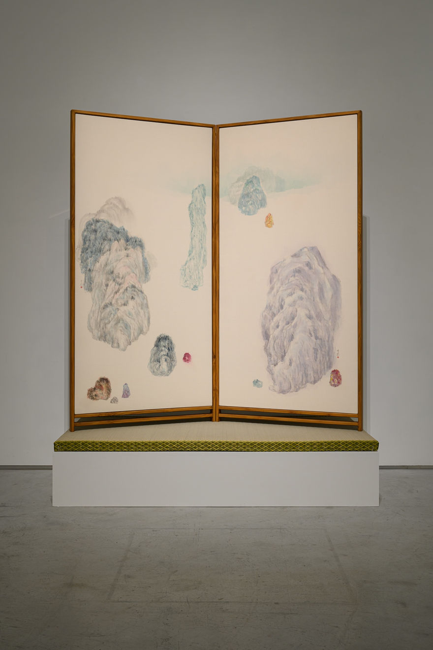 袁慧莉 Yuan Hui-Li, 孤山水之勢山水 No.43 Potential of Discrete Islands No. 43, 2023