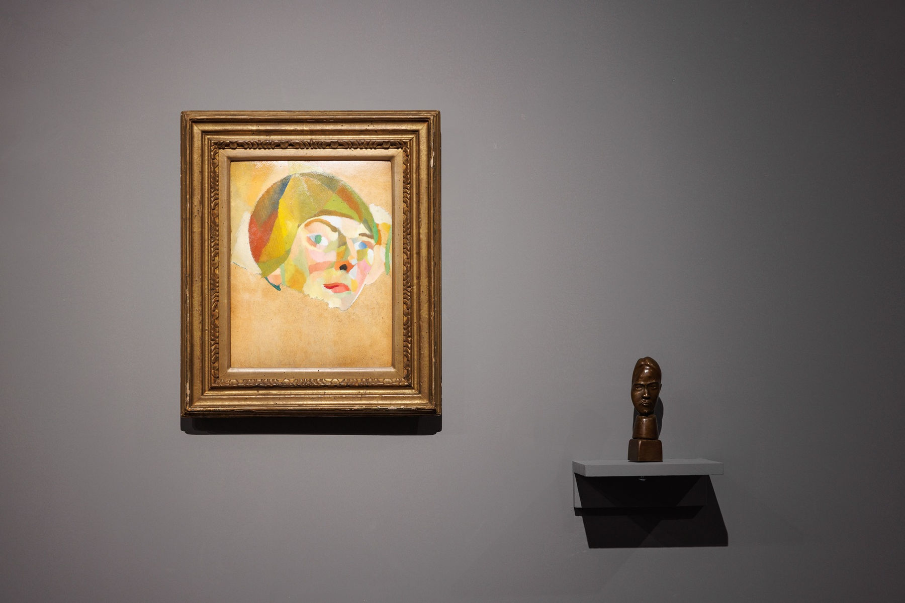 朱沅芷, 《戴帽女人的頭像》、《自雕像》Head of Woman Wearing Hat , Self-Portrait