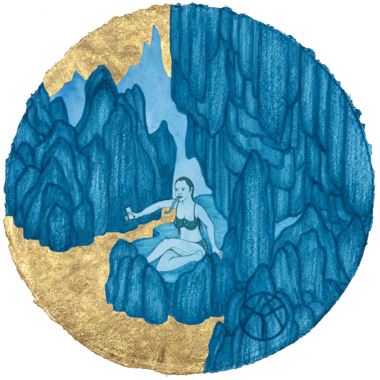 姚瑞中 Yao Jui-chung, 天龍(國)八部:三寸不爛之舌(改繪蕭雲從「離騷圖」), 2022