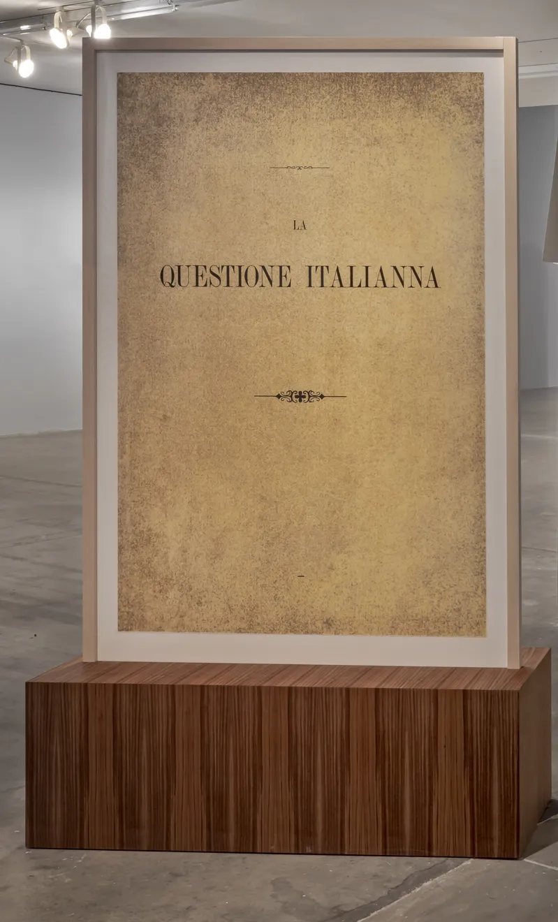 Dawit L. Petros, La questione Italianna / La questione Affricana, 2020