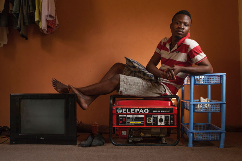 Andrew Esiebo, Untitled (Who We Are series), 2010