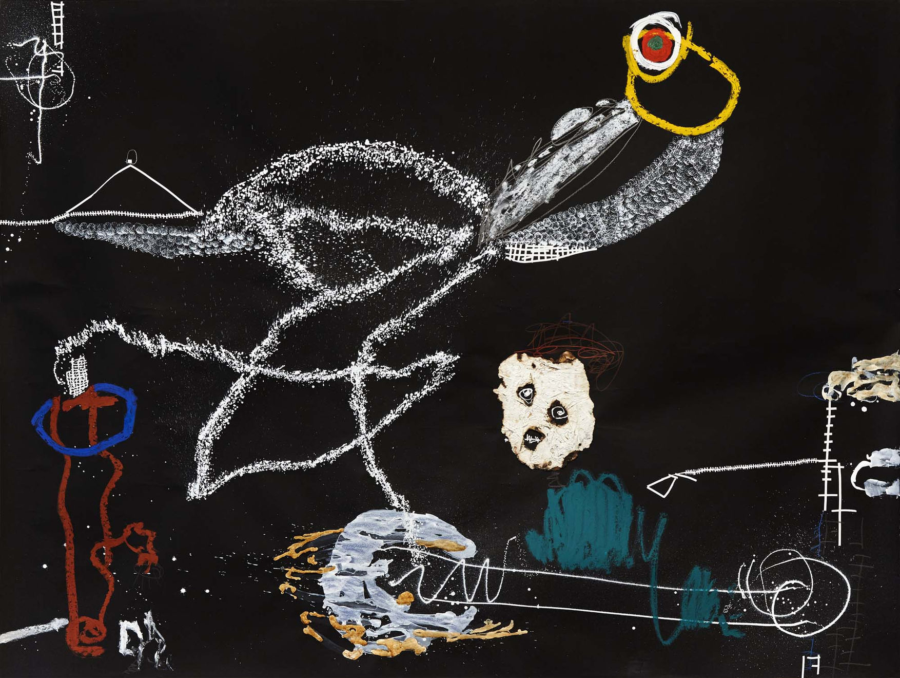 Thierry Oussou, Le train en marche, 2018