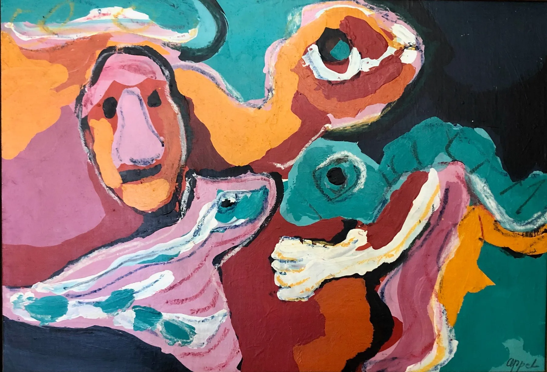 Karel Appel (1921-2006), Bete, 1967