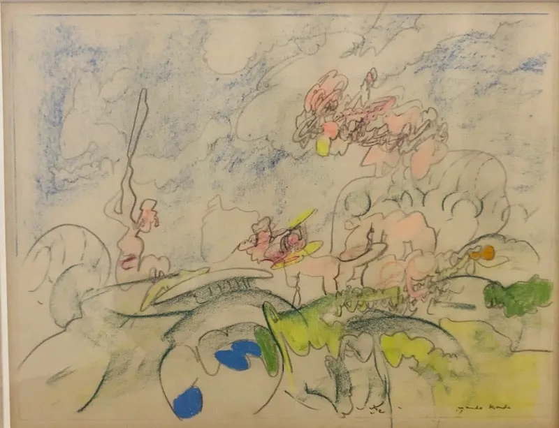Roberto Matta (1911-2002), Un Mundo Desnundo, 1960