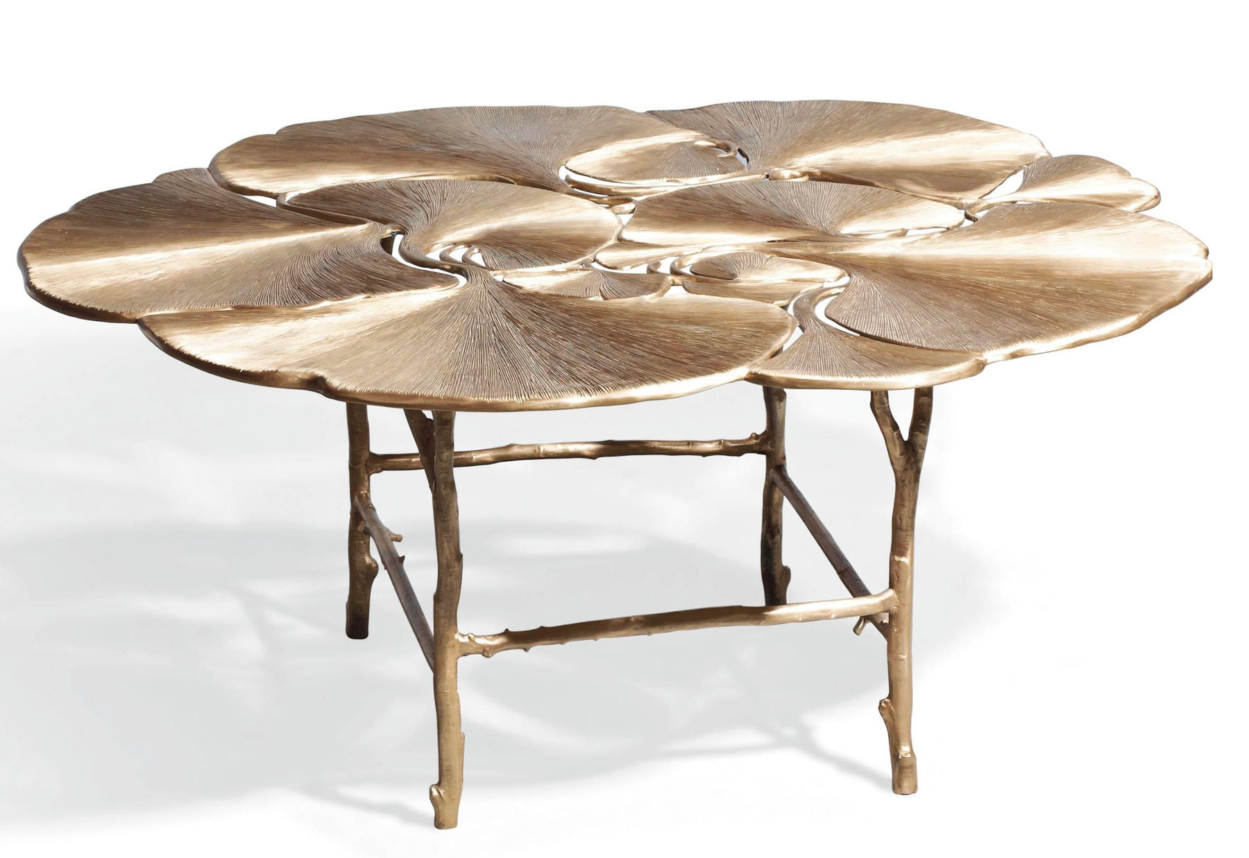 DESIGN, CLAUDE LALANNE, TABLE GINGKO BILOBA, 2005