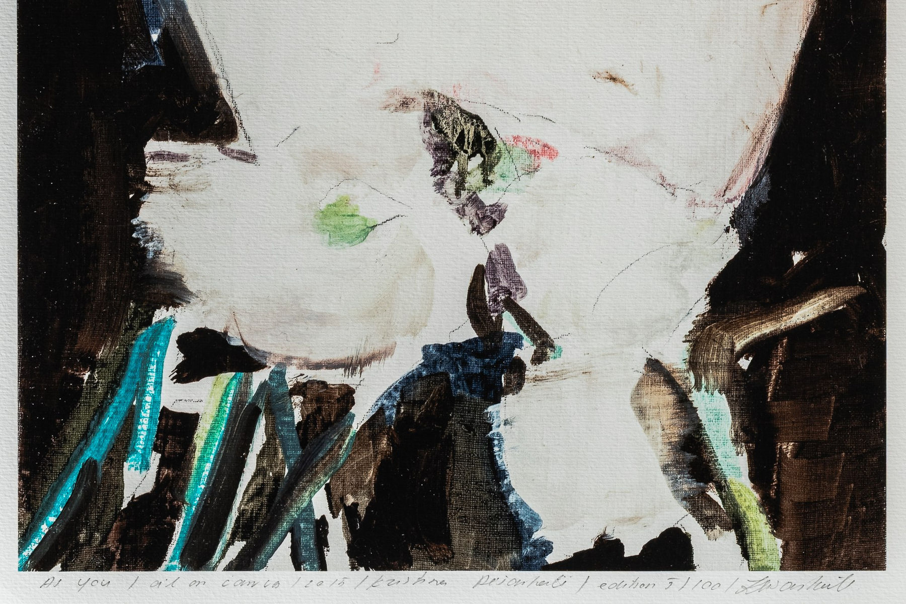 Kristina Ališauskaitė, Who Are You, riboto tiražo atspaudas / limited edition print, 2015