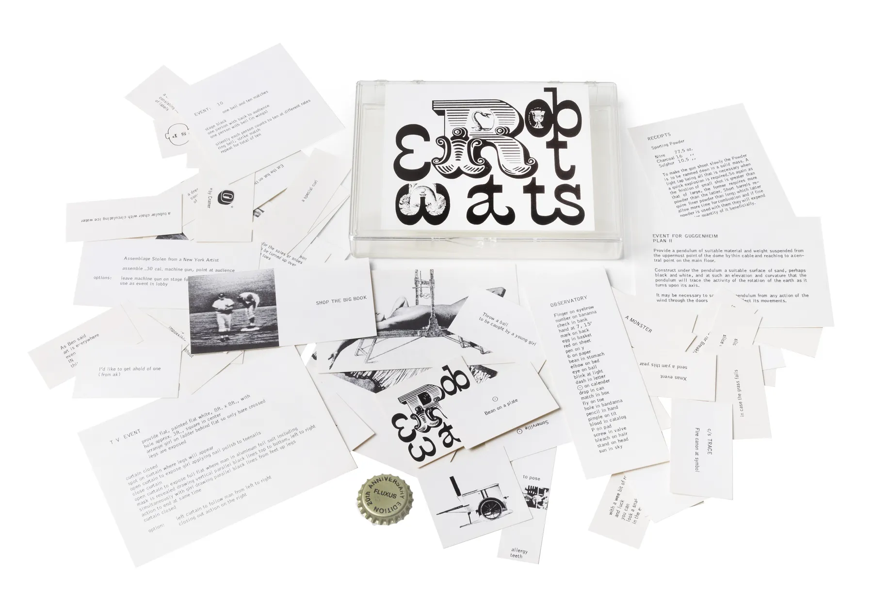 Robert Watts, 20th Anniversary Fluxus Edition, 1984