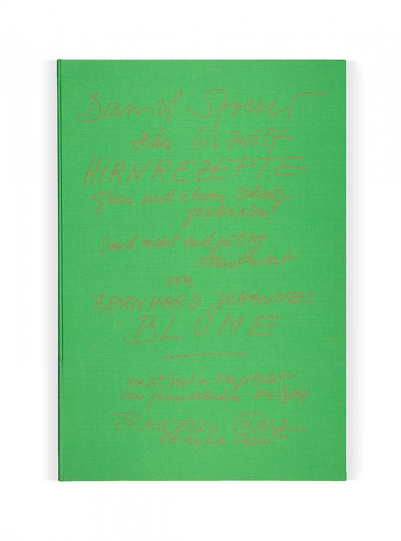 Daniel Spoerri, Rezeptbuchbibliothek, 1984-1990