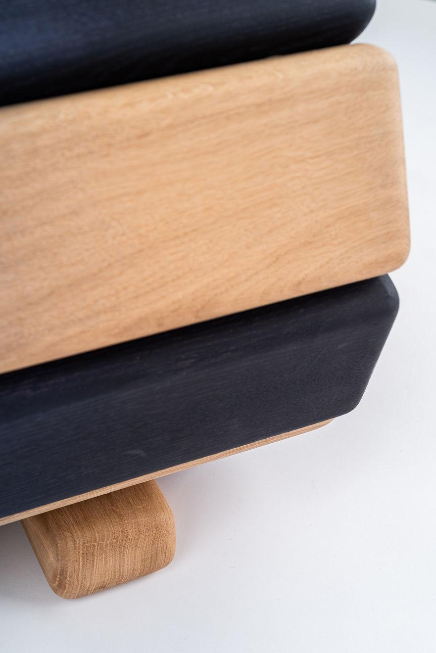 Onno Adriaanse, Aušra - Cilindrinis suoliukas / Dawn - Cylinder Bench, Suoliukas / Bench