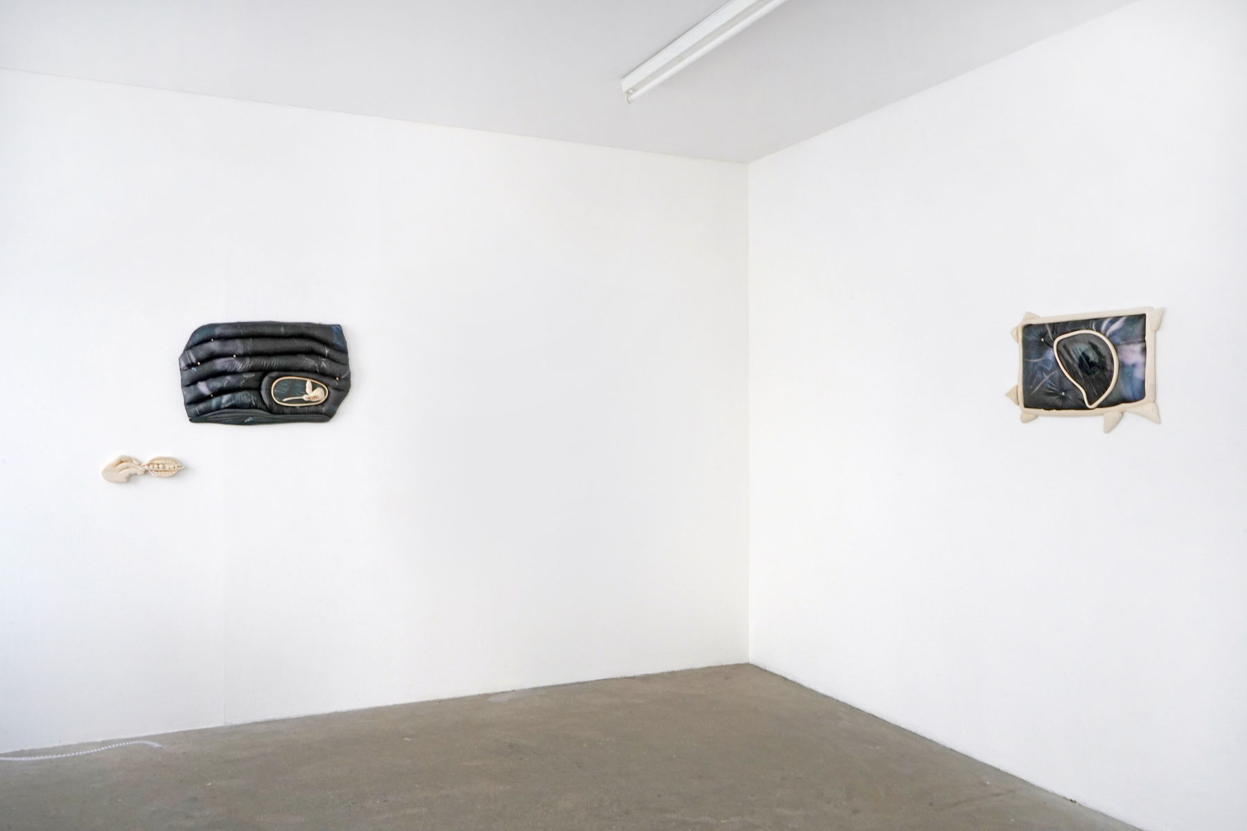 Neringa Vasiliauskaitė, Self-portrait with peas, 2024