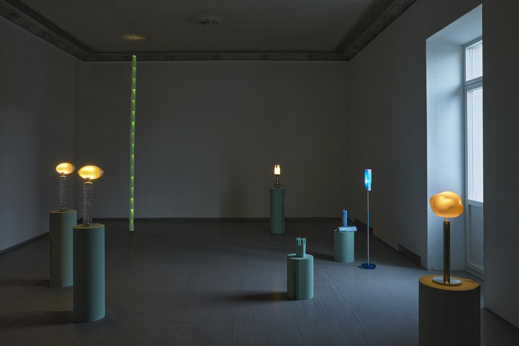 Daydreaming Objects, Candle SOFT SOLID 4 (blue) / Žvakė KIETI MINKŠTUMAI 4 (mėlyna), 2023 - 2024