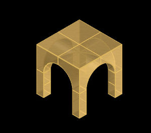 Corradino Garofalo, Partenopea, Kavos staliukas / coffee table