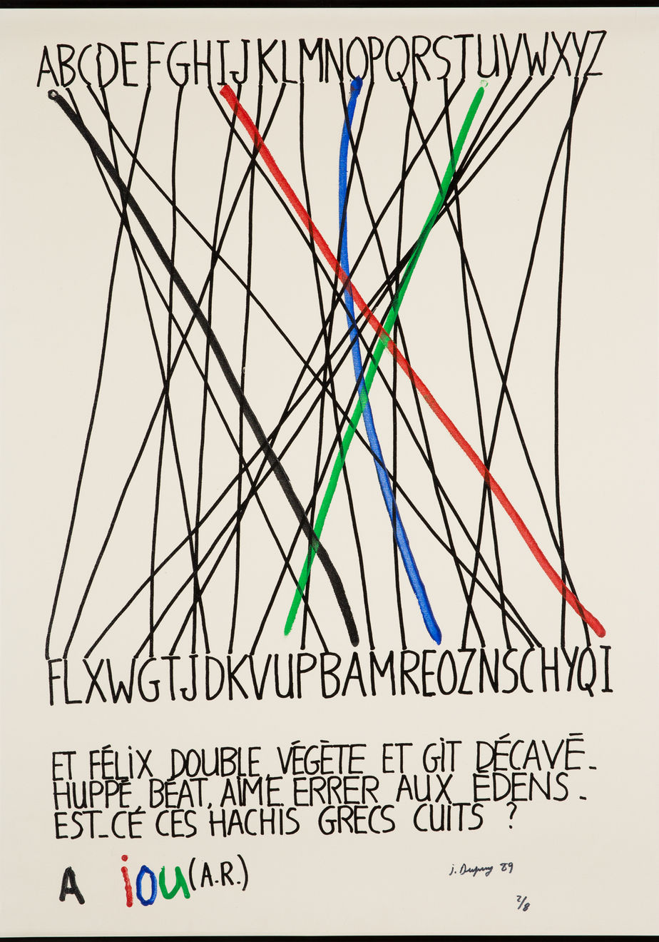 Jean Dupuy, Phonogrammes VII, 1989