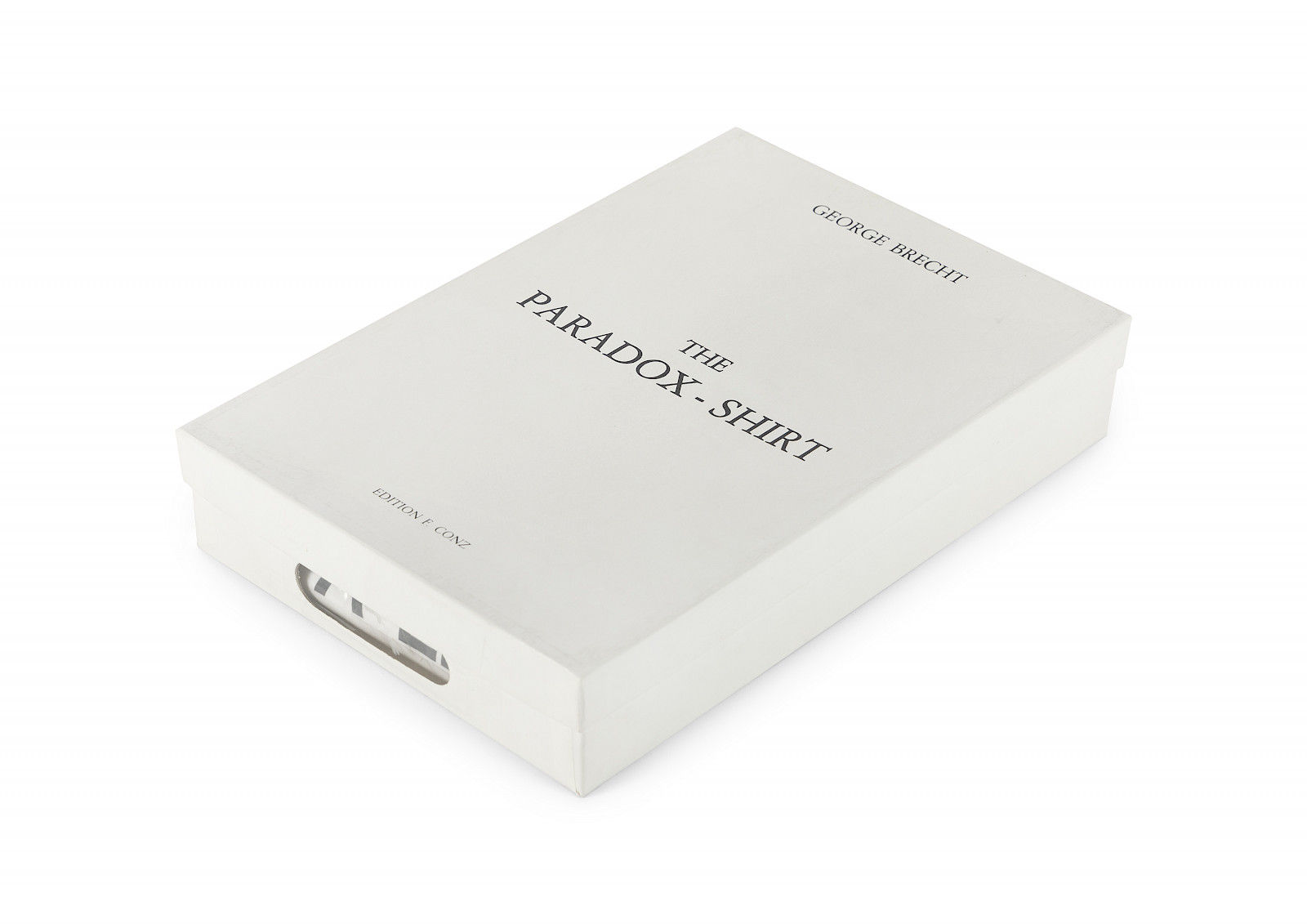 George Brecht, The Paradox Shirt, 1989