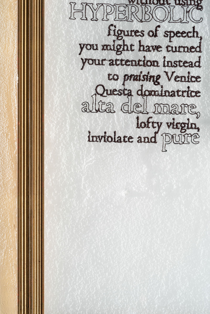 Goda Palekaitė, Without running on, 2023