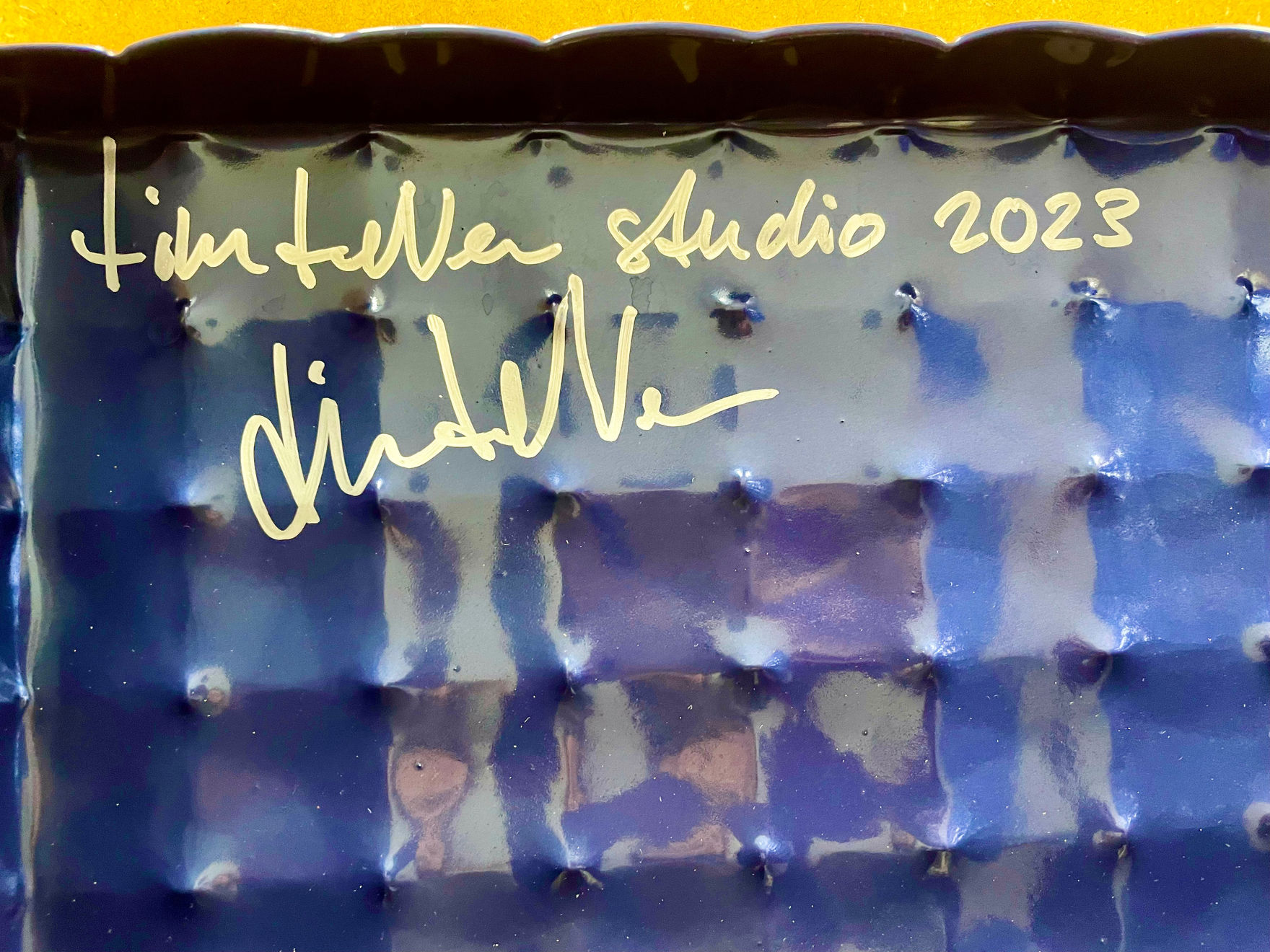 Tim Teven, Slėgio kėdė, oranžinė / Pressure Stool, Orange, Taburetė / stool