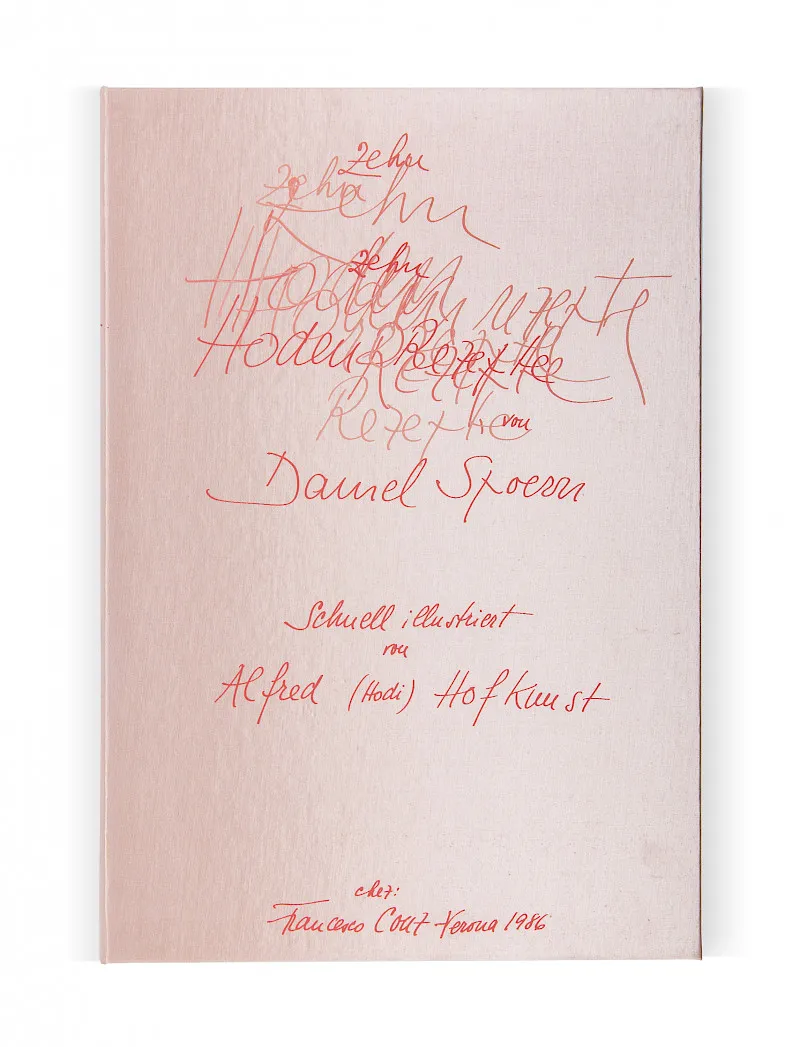 Daniel Spoerri, Rezeptbuchbibliothek, 1984-1990