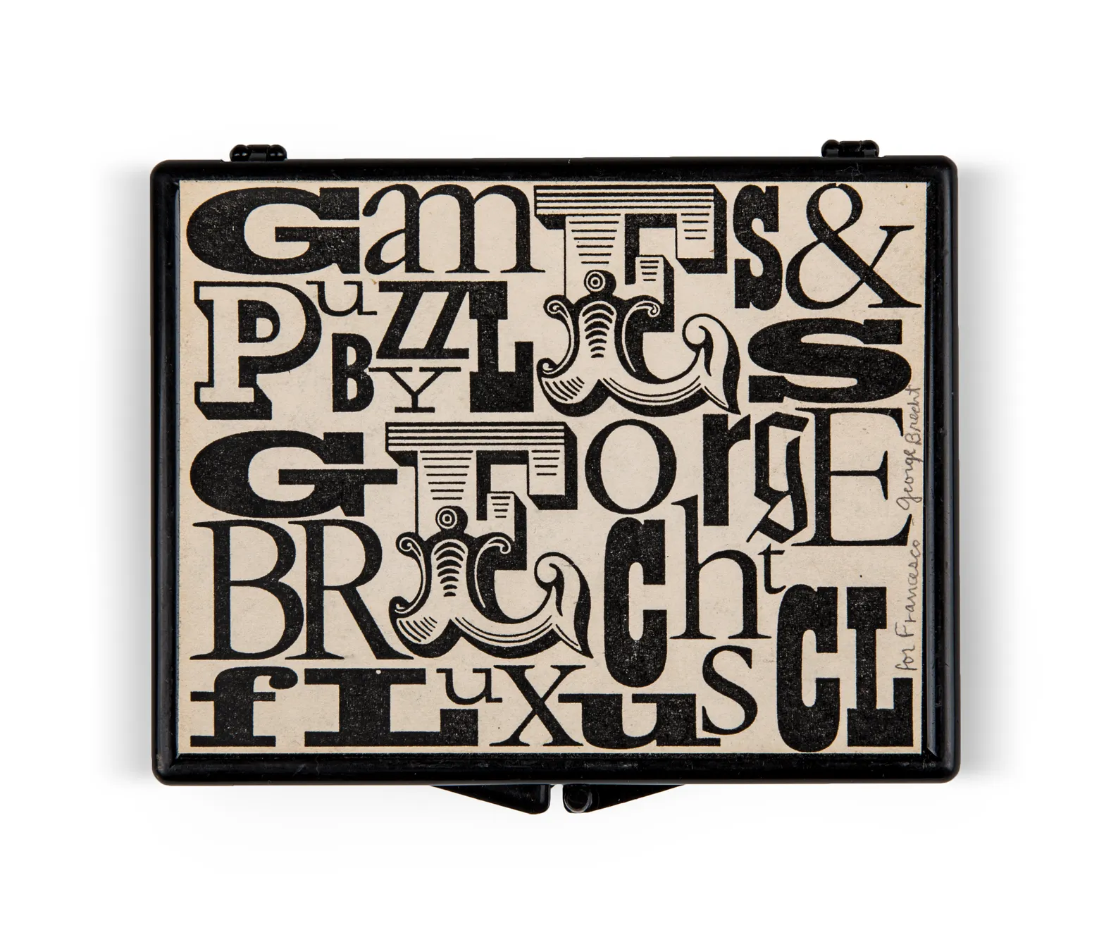 George Brecht, Games & Puzzles: Bead Puzzle, 1983