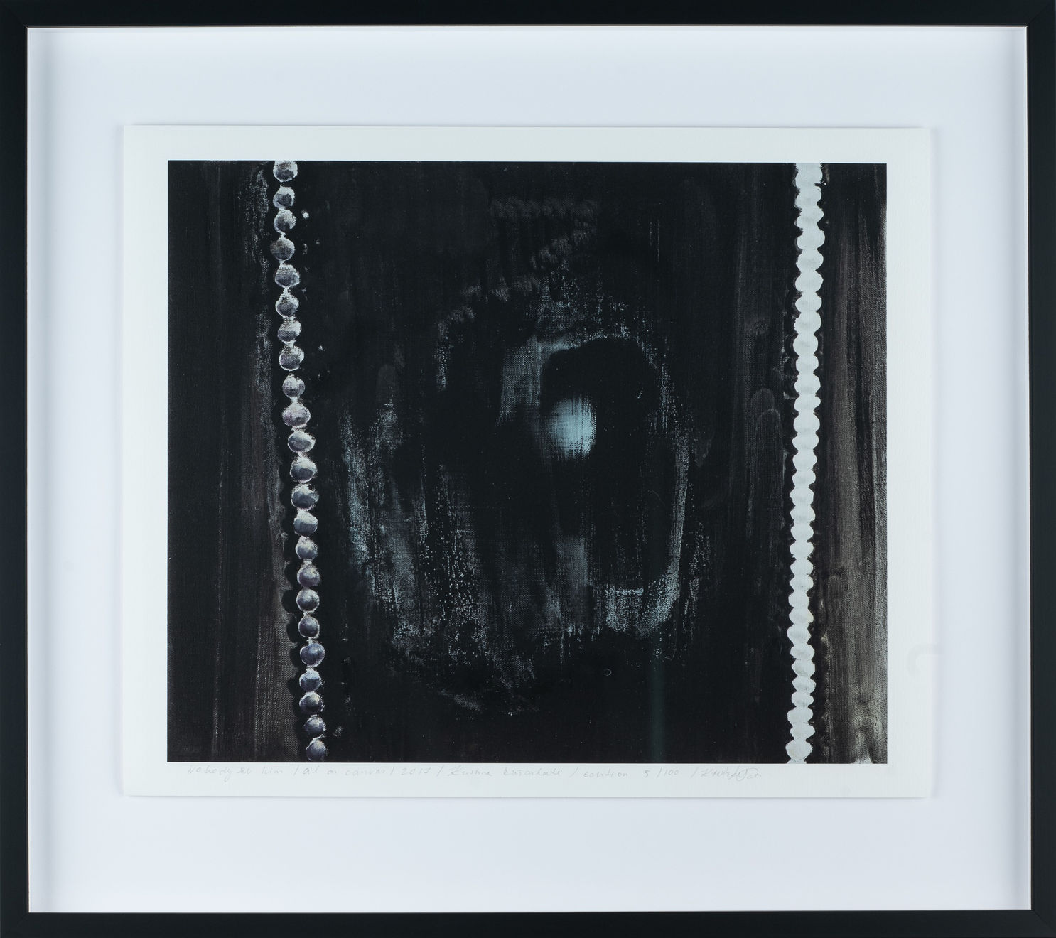 Kristina Ališauskaitė, Nobody Saw Him, riboto tiražo atspaudas / limited edition print, 2017